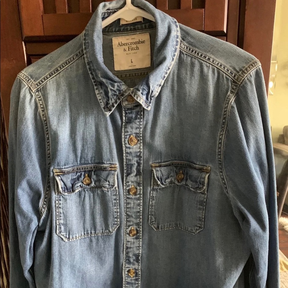 Abercrombie Men’s denim shirt